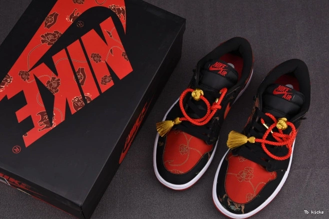 Cheap TBK DD2233-001 New OG Low 1 Jordan Chinese Year 0710